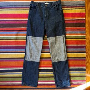 Carleen two tone jeans